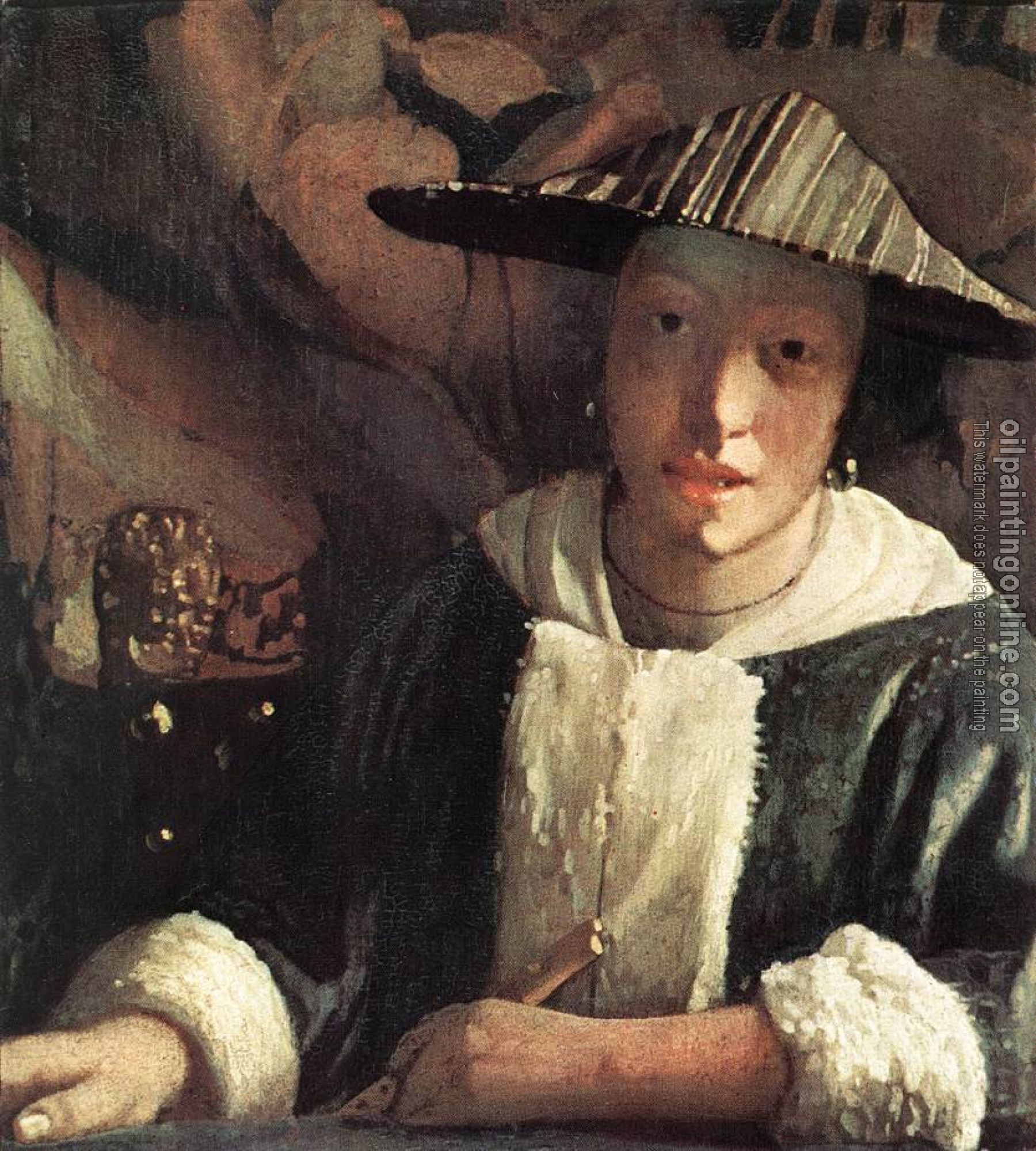 Vermeer, Jan - Young Girl with a Flute